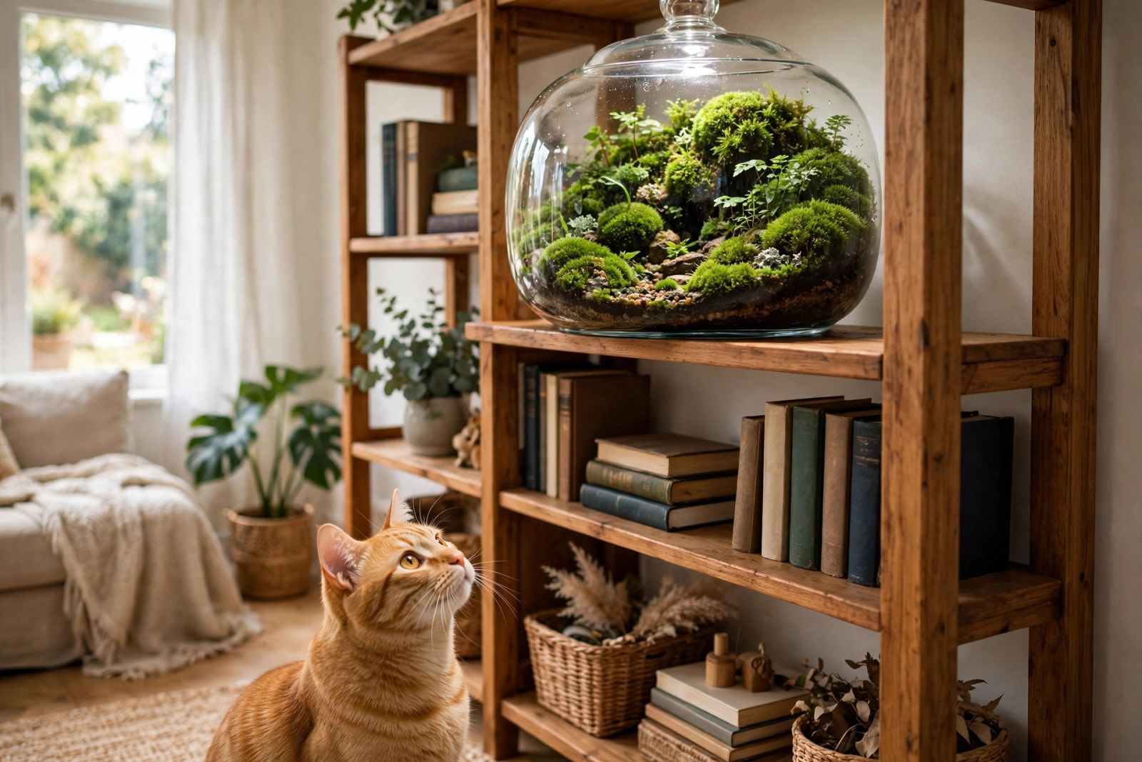 Moss Terrariums and Pets: What Is Actually Safe?