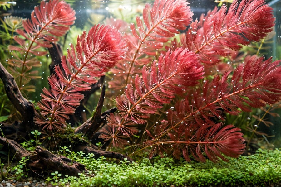 Myrio Red Foxtail: The Feathery Red Stem Plant Anyone Can Grow
