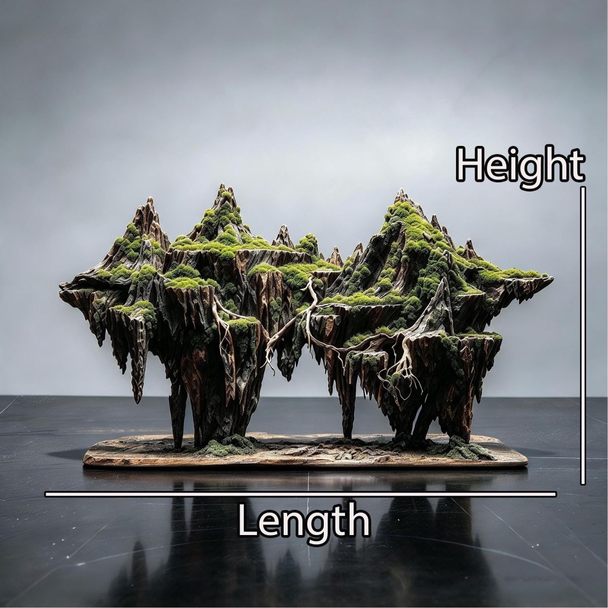 Double Floating Island Aquascape Layout