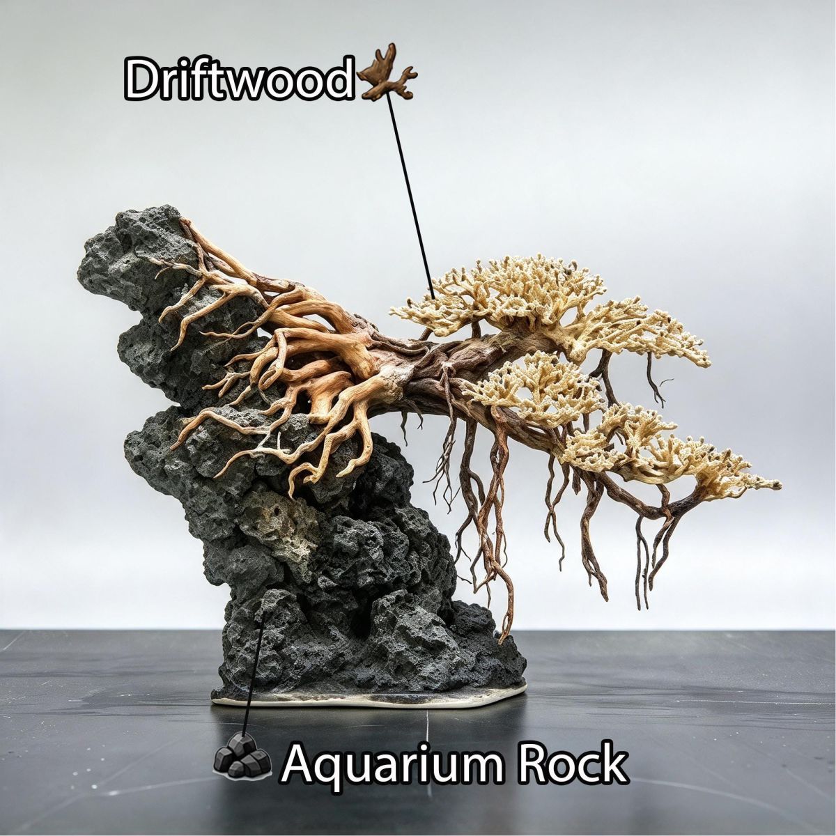 Bonsai Aquascape Layout