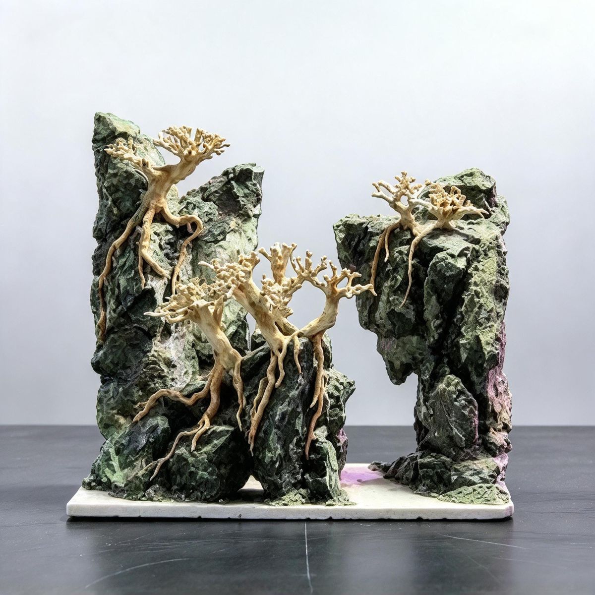 Natural Cliff Bonsai Aquascape