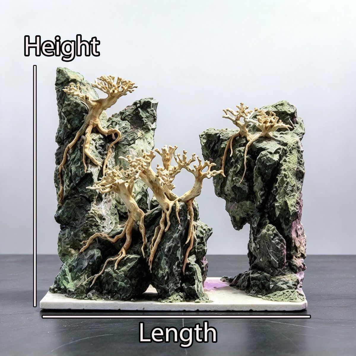 Natural Cliff Bonsai Aquascape
